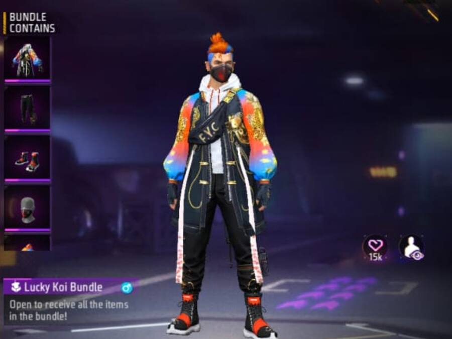 Free Fire Max में Lucky Boi Bundle पाने का मौका, आधे डायमंड्स होंगे खर्च Bundle (19)