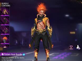 Free Fire Max में Golden Roar Bundle पाने का मौका, Diamonds भी आधे होंगे खर्च