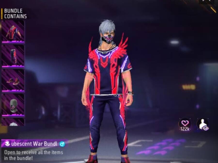Free Fire Max में Rubescent War Bundle पाने का मौका, कम Diamonds के कर सकेंगे क्लेम Game (84)