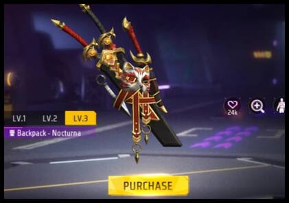 Free Fire Max में Nocturnal Assassin Backpack पाने का मौका, ऐसे करें क्लेम