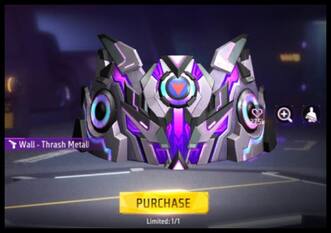 Free Fire Max में Thrash Metallic Gloo Wall पाने का मौका, आधे Diamonds ही होंगे खर्च