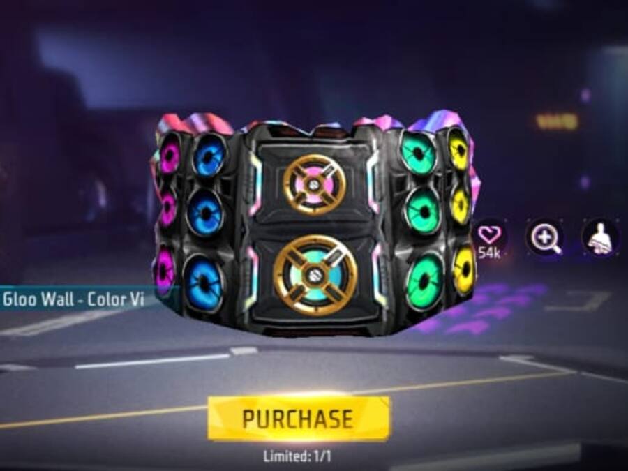 Free Fire Max में Color Vibes ग्लू वॉल स्किन पाने का मौका, Daily Special में आधे डायमंड्स होंगे खर्च Gloo wall skin (2)