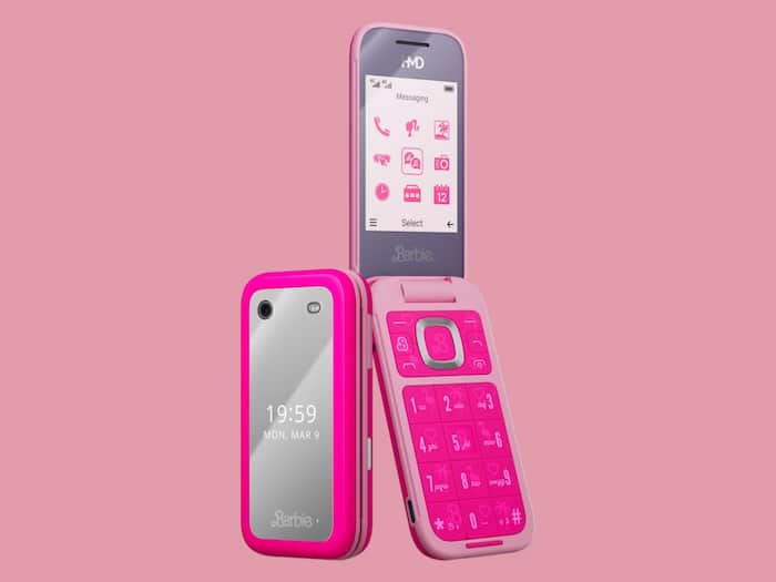 HMD Barbie Flip Phone