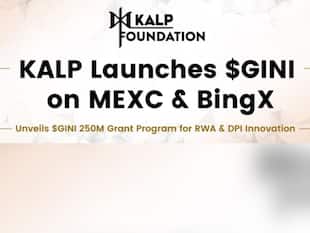 KALP Launches $GINI on MEXC & BingX, Unveils $GINI 250M Grant Program for RWA & DPI Innovation