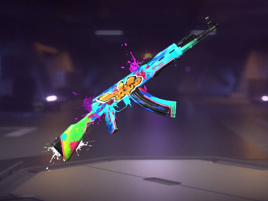 Free Fire Max में फ्री मिल रही धांसू Pigment Holi Splash वेपन स्किन, अभी ऐसे पाएं