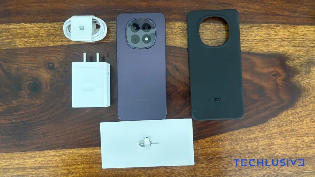 OPPO F29 5G box contents