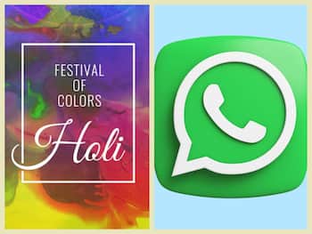 How to create and send Holi stickers on WhatsApp?