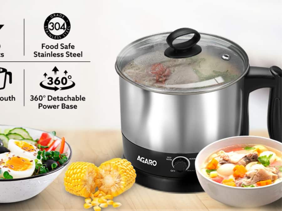 AGARO Esteem Electric Multi Kettle