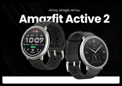 Amazfit Active 2 स्मार्टवॉच BT कॉलिंग के साथ भारत में लॉन्च, सिंगल चार्ज पर चलेगी 10 दिन