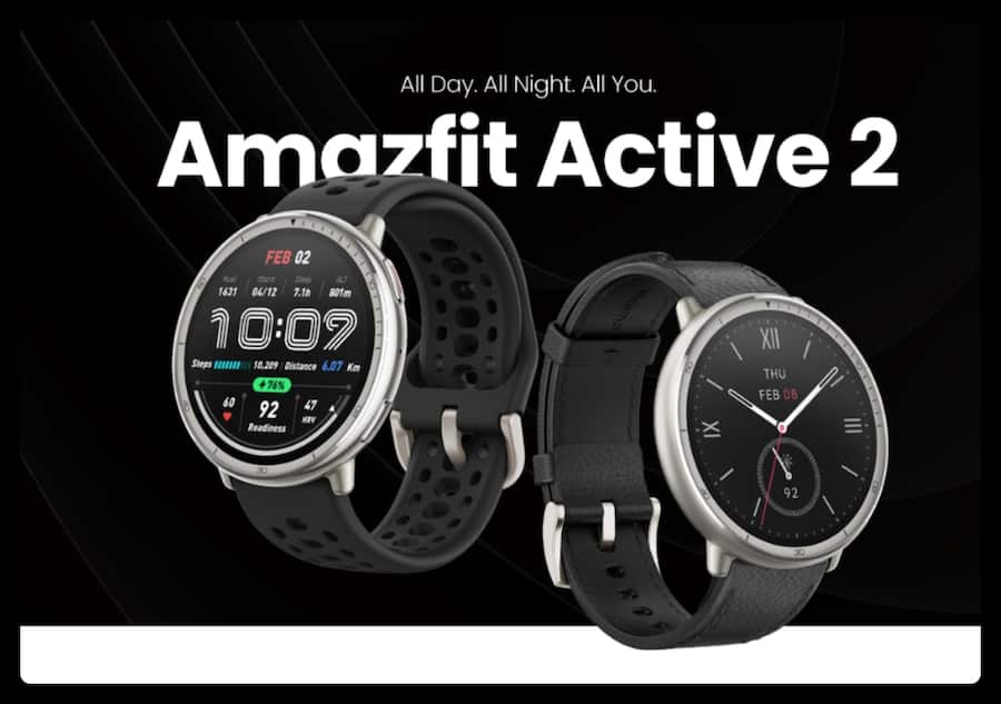 Amazfit Active 2 स्मार्टवॉच BT कॉलिंग के साथ भारत में लॉन्च, सिंगल चार्ज पर चलेगी 10 दिन Amazfit