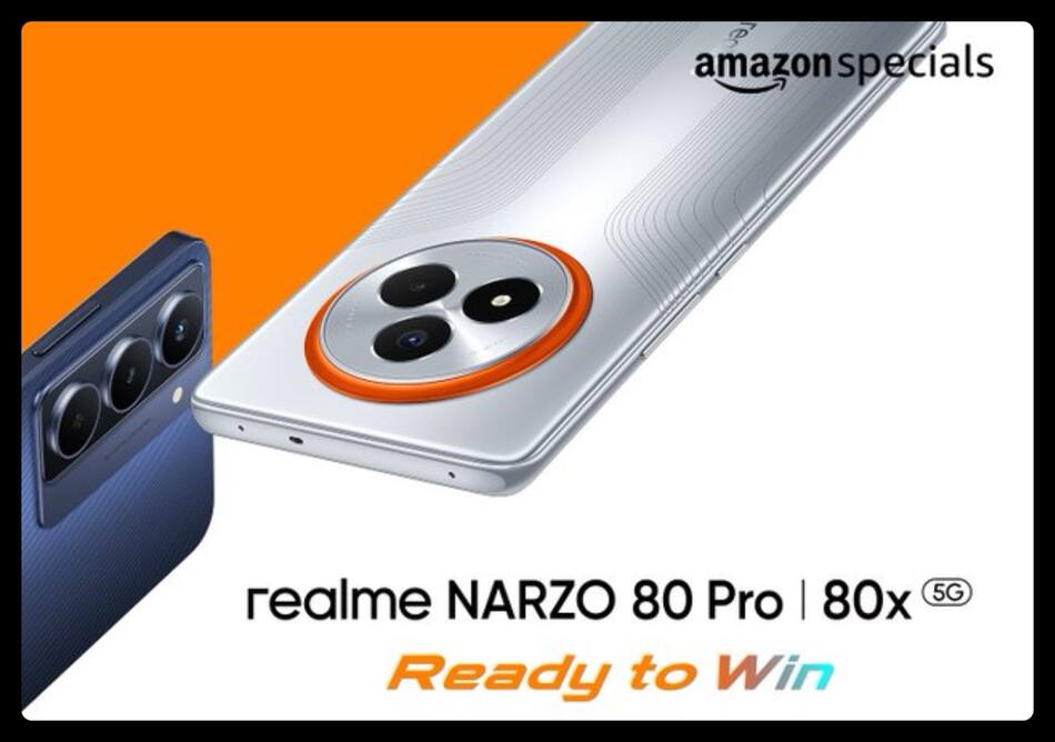 Realme Narzo 80 Pro 5G और Narzo 80x 5G की इंडिया लॉन्च डेट कंफर्म, मिलेगी 6000mAh बैटरी