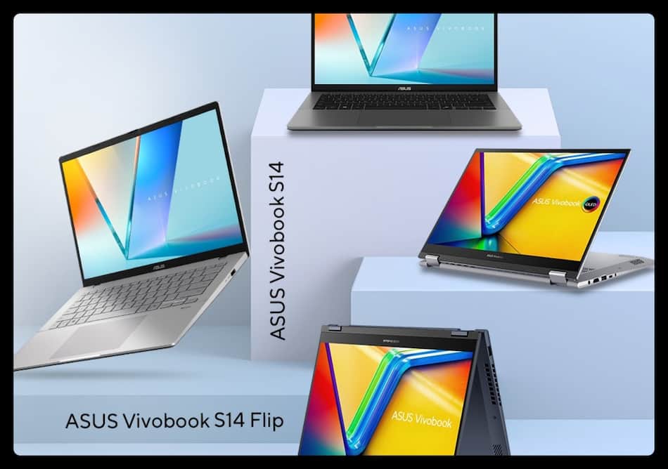 ASUS Vivobook S14 और S14 Flip लैपटॉप भारत में लॉन्च, जानें कीमत और खूबियां
