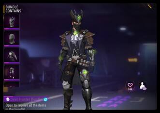 Free Fire Max में आज पाएं Devil Hunter Bundle, Daily Special स्टोर से करें क्लेम