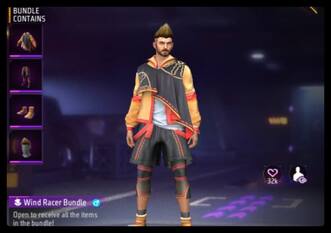 Free Fire Max में Wind Racer Bundle पाने का मौका, डेली स्पेशल से करें क्लेम
