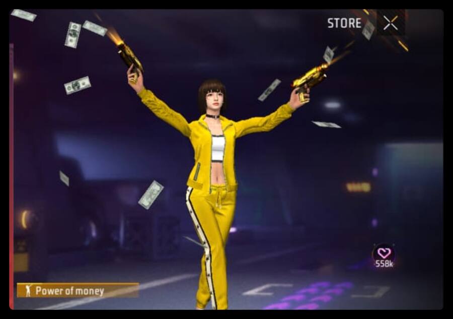 Free Fire Max में Power of Money इमोट पाने का मौका, कम डायमंड्स में पाने का मौका Emote (9)