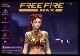 Free Fire Max में Armor of Riches Bundle आधे Diamonds में पाएं, फीमेल कैरेक्टर को मिलेगा नया लुक