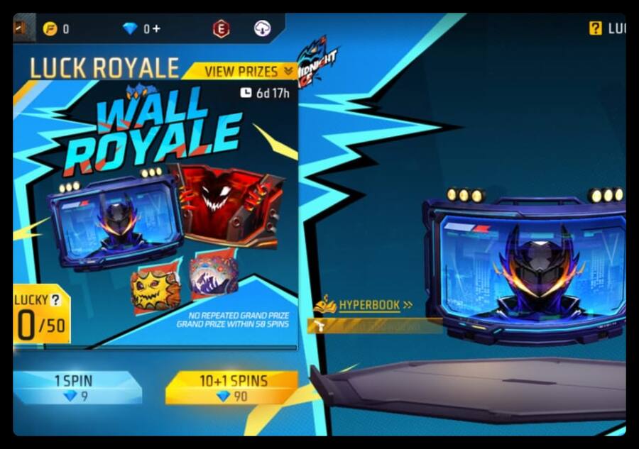 Free Fire Max में नया Wall Royale इवेंट शुरू, फ्री पाएं Midnight showdown ग्लू वॉल स्किन Game - 2025-04-27T103529.680