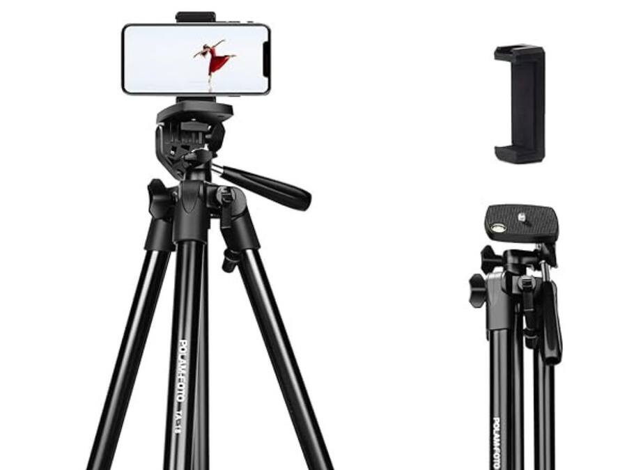 POLAMFOTO Aluminium Tripod Stand