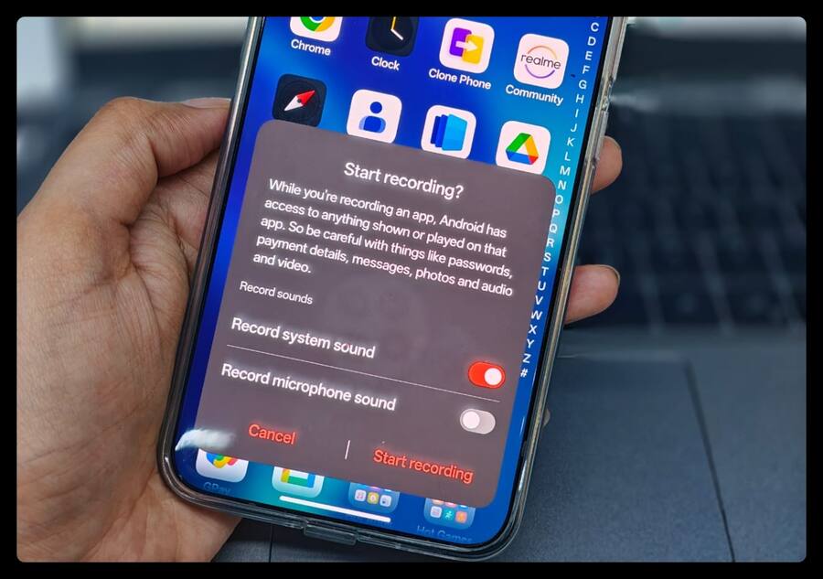 Screen Recording के दौरान नहीं रिकॉर्ड होंगी फोन की नोटिफिकेशन, ऐसे करें बंद phone (96)