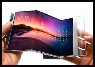 Samsung का तीन बार फोल्ड होने वाला अनोखा फोन, मिलेगा 9.9 इंच बड़ा डिस्प्ले