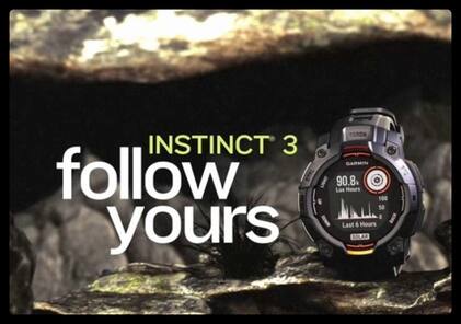 Garmin Instinct 3 सीरीज रग्ड स्मार्टवॉच भारत में लॉन्च, सूरज की रोशनी से होगी चार्ज
