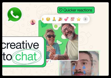 WhatsApp मैसेज पर सिर्फ Emoji से ही नहीं खुद के Stickers से भी कर सकेंगे रिएक्ट, आ रहा नया फीचर!