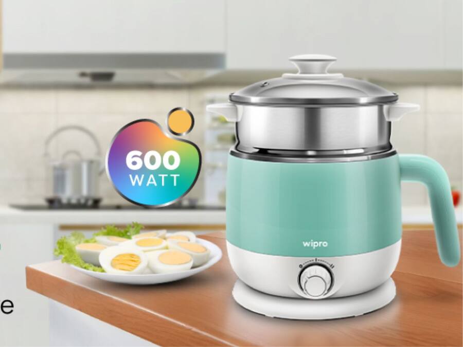 wipro Stainless Steel Elato Bk212 Multi Cooker Kettle