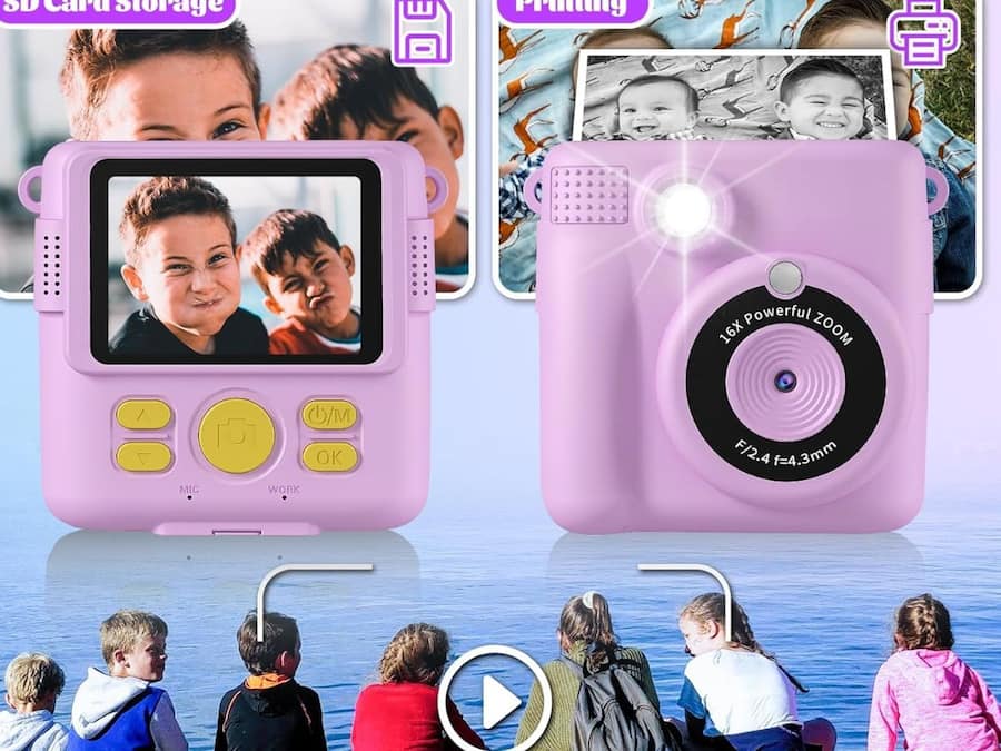 Adofys Instant Print Camera for Kids