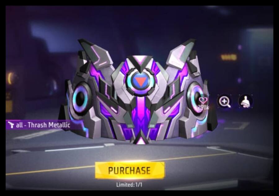 Free Fire Max में Thrash Metallic ग्लू वॉल स्किन और Coral Rebel Bundle पाने का मौका, ऐसे करें क्लेम Gloo wall (2)