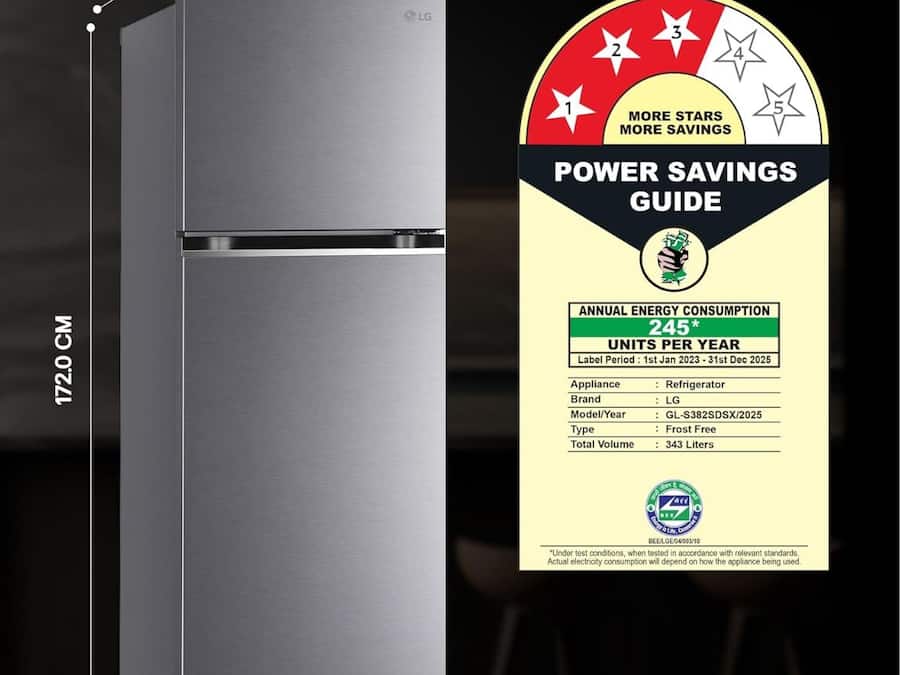 LG 343 L 3 Star Frost-Free