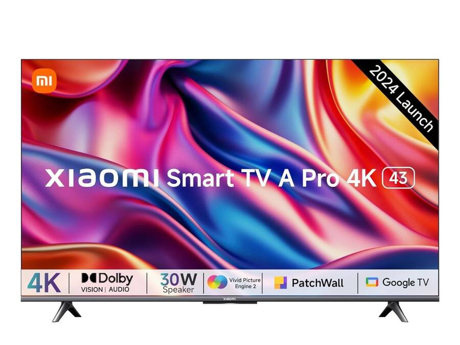 MI Xiaomi 108 cm (43 inches) A Pro 4K Dolby Vision