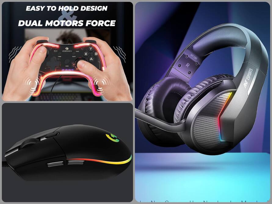 Amazon Sale: आ गया गेमिंग सेटअप अपग्रेड करने का वक्त, एक्सेसरीज पर मिल रही 60 प्रतिशत तक की छूट