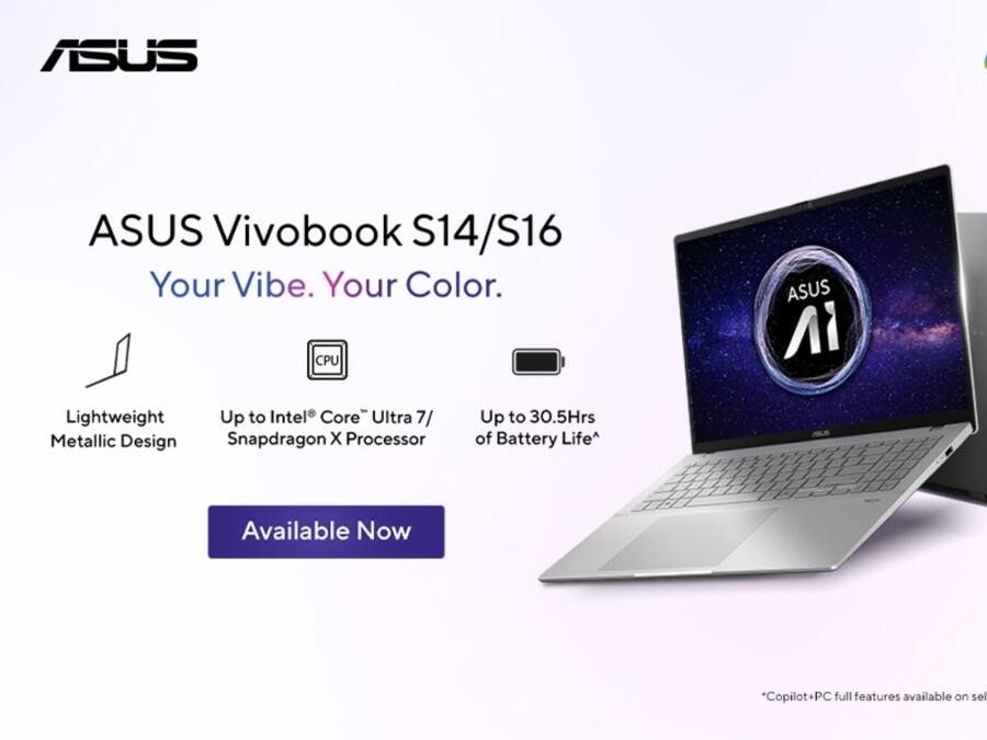ASUS Vivobook S14 और Vivobook S16 लैपटॉप भारत में लॉन्च, जानें कीमत Asus (7)
