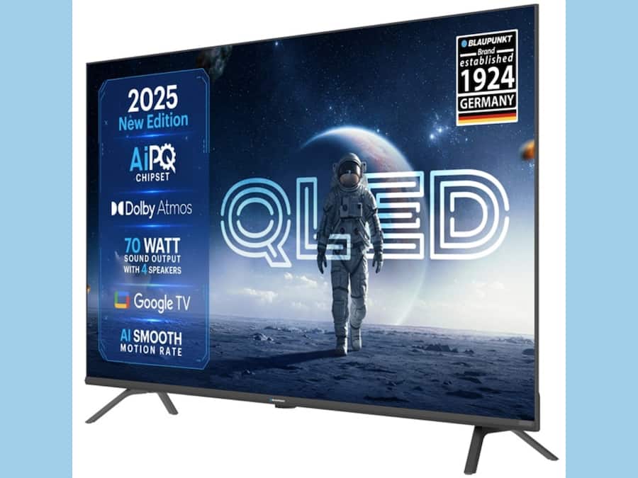 Blaupunkt QLED Google TV सीरीज भारत में लॉन्च, कीमत 10999 रुपये से शुरू Blaupunkt QLED Google TV