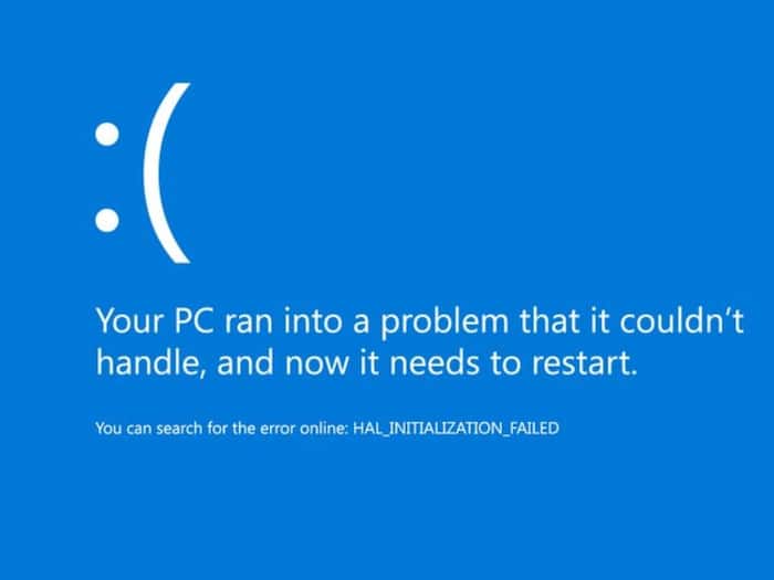 Blue Screen of Death