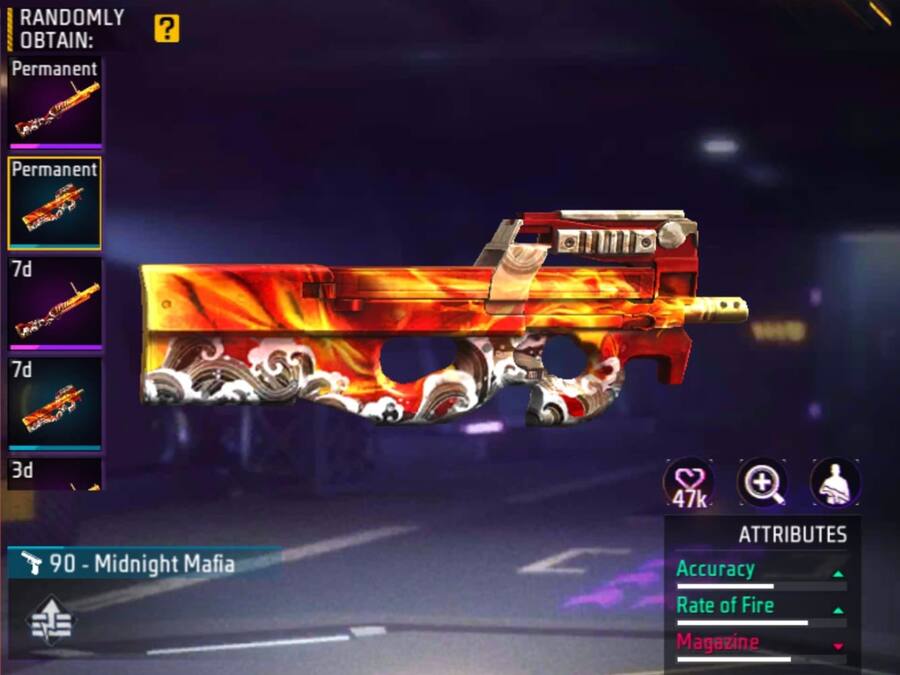 Free Fire Max में आज Midnight Mafia Weapon Loot Crate करें क्लेम, आधे Diamonds होंगे सेव Gun