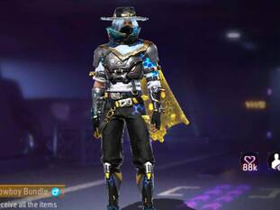 Free Fire Max गेमर्स के लिए गुड न्यूज, आधी कीमत में मिल रहा Steel Cowboy बंडल