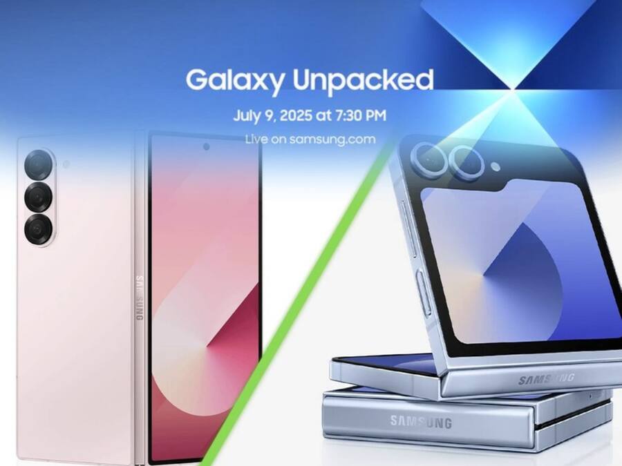 Samsung Galaxy Z Fold 7 और Z Flip 7 की कीमतें लॉन्च से पहले हुईं लीक, 9 जुलाई को होगा बड़ा इवेंट Samsung Galaxy Z Fold 7 and Flip 7