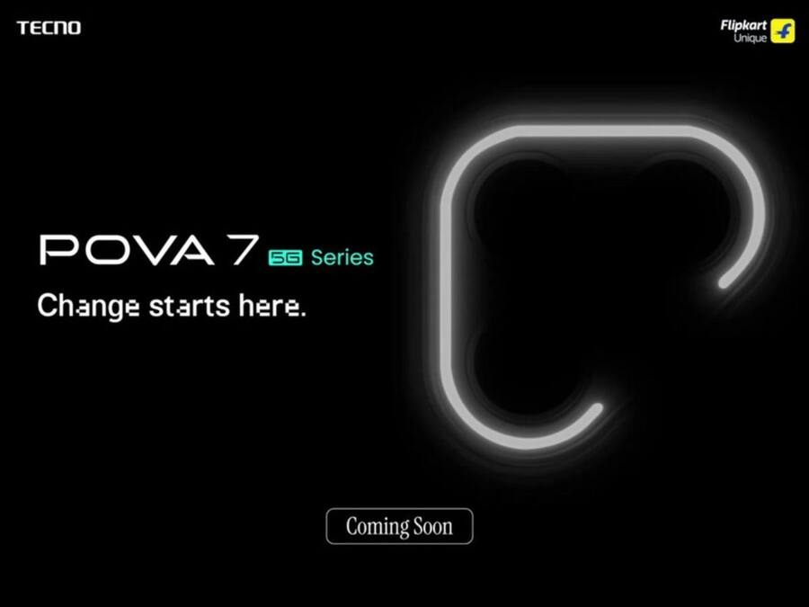 Flipkart पर Tecno Pova 7 5G सीरीज का टीजर हुआ लाइव, जल्द होगा लॉन्च, जानें क्या है खास Tecno Pova 7 5G Series