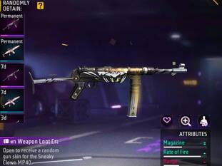 Free Fire Max: आधे Diamonds में MP40 Sneaky Clown Weapon Loot Crate पाने का मौका, जानें कैसे