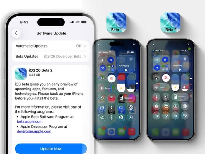 iOS 26 Beta 2 Update