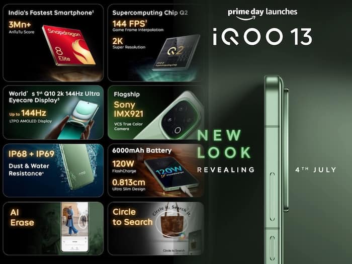 iQOO 13 Green Colour India launch