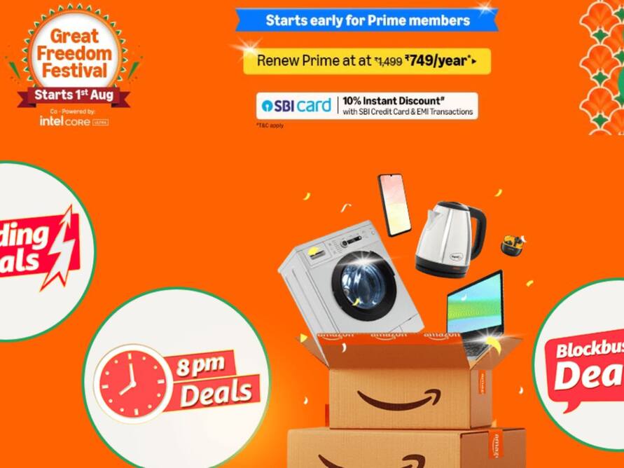 Amazon Great Freedom Festival Sale Set To Begin On August 1: Offers, Deals, And More