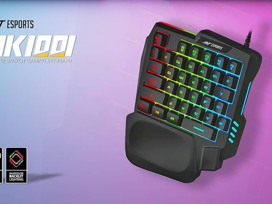 Ant Esports MK1001 One Handed Gaming Keyboard
