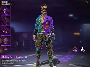 Free Fire Max आधे Diamonds में King Boxer बंडल पाओ, ऐसे करें Claim