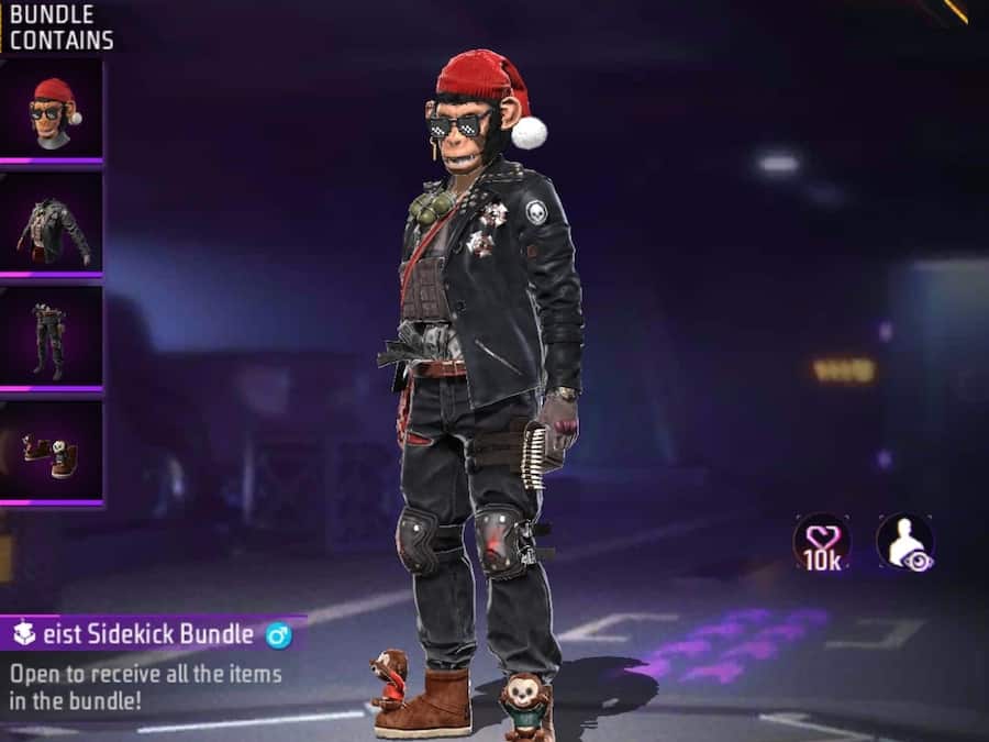 Free Fire Max में रेयर The Heist Sidekick Bundle पाने का मौका, आधे Diamonds होंगे सेव Bundle (36)