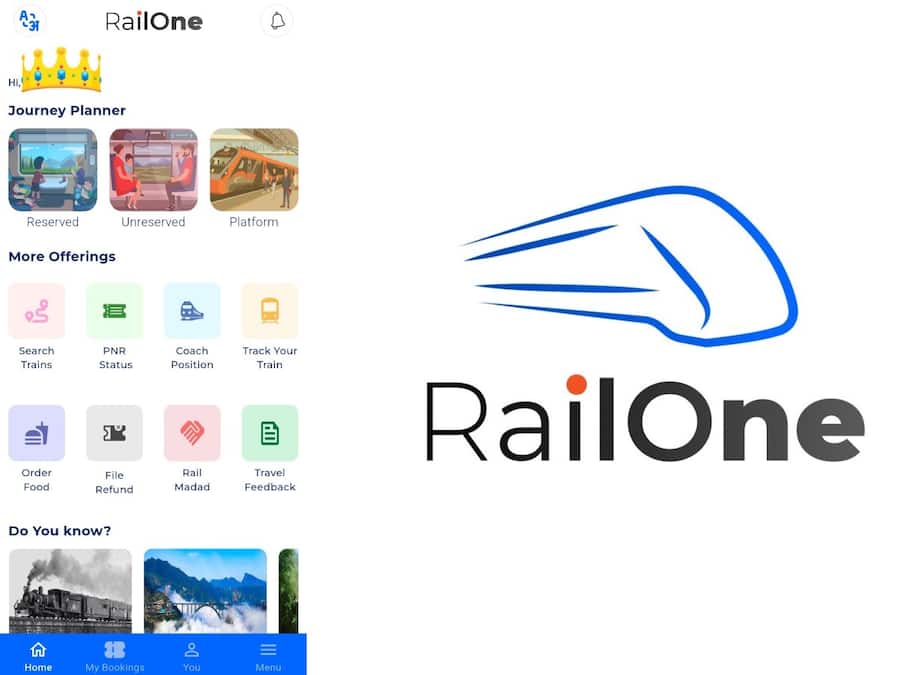 अब ट्रेन टिकट पर मिलेगा डिस्काउंट, RailOne ऐप से करें बुकिंग और बचाएं पैसे RailOne App