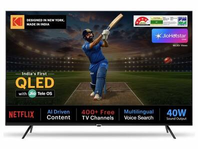 Kodak Launches 43-Inch 4K QLED TV with JioTele OS in India: Check Out Display, Specifications, Features, Pricing, and More