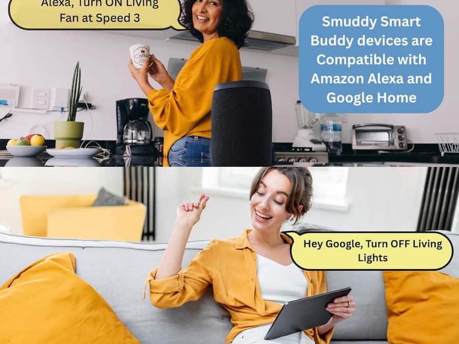 Smuddy 3+1 Fan Smart Device