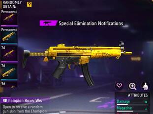 Free Fire Max आधे Diamonds में Champion Boxer Weapon Loot Crate पाओ, जानें कैसे
